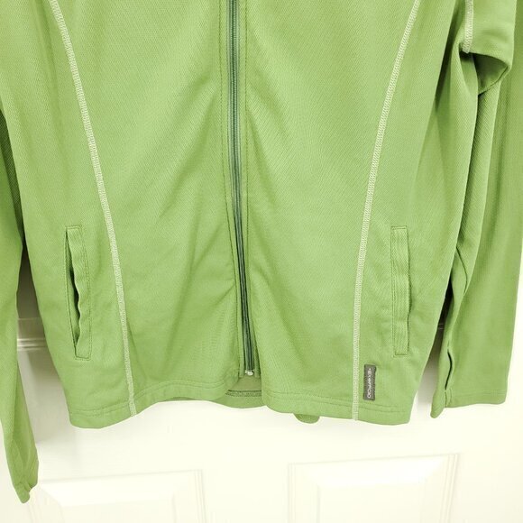 Exofficio Insect Shield Full Zip Performance Hoodie S Light Ivy Green - Picture 7 of 16